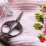 Вышивка по вязаному полотну для начинающих Объемная вышивка по трикотажу