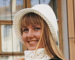 Летняя женская шляпка крючком: схема, описание, видео
